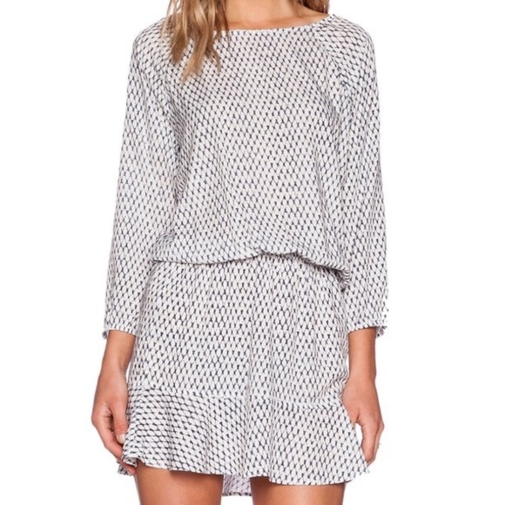 Soft Joie Arryn B Dress in Blue/White size M
